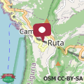 Map Sea-view apartment with balcony, Camogli