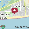 Map Sea view top floor apartment in Bibione