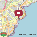 Map Seafront in the City