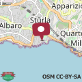 Map Seaside Apartment Genova