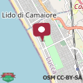 Map Seaside apartment in the Heart of Viareggio