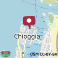 Map Second-floor apartment in Chioggia's main square