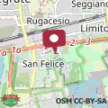 Mapa Segrate San Felice