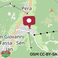 Mappa Sella Ronda dalla Val di Fassa - CiasaNu 1 Piano