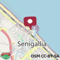 Mappa Senigallia, comodo bilocale fronte mare - SE096