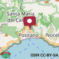 Mappa Serene apartment in Positano