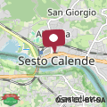 Mapa Sesto Calende Centro