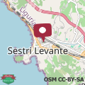 Mapa Sestri Levante Apartamento Central