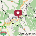 Mapa Sestriere - 200 mt dalle piste da sci - Monolocale