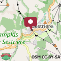 Mapa Sestriere @ Residence Palace 1