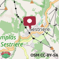 Map Sestriere comodissimo con vista mozzafiato