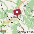 Map Settimana Sestriere fronte piste