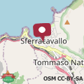 Map Sferracavallo - Dream Holidays