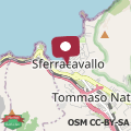 Map Sferracavallo - Dream Holidays