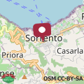 Map SHORT-LETS D33, part of the house is available for short-term rentals in Sorrento center