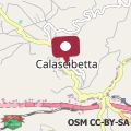 Mappa Sicily Center rooms -Calascibetta,Enna-