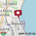 Map sicily etna house-Riposto