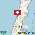 Mapa Sicily Milazzo SeaFront Rooms