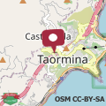 Karte Sicitaly taormina