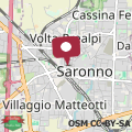 Map SIMPLY HOME SARONNO Stazione-Centro-Milano-Varese-Como-MXP