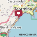 Mapa Sirina House Taormina