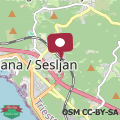 Map Sistiana 12Z-12 Borgo dei Merli