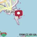 Mapa Ortigia Sitari suites