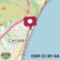 Mappa Solemare - Ceriale Center and Parking - Happy Rentals