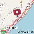 Map Solemare Letojanni apartment