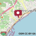 Mapa SOLUZIONE CASA Pietra Ligure SEA HOUSE