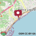 Map Soluzione Casa Pietra Ligure SEA VIEW