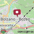 Mapa Sonnenuhr Bolzano Apartments