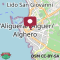 Map Sophora Guest House Alghero
