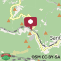 Mapa Sorprendente oasi nei boschi di Savona