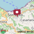 Mappa Sorrento Attico Panoramico in Centro