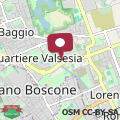 Mappa Southern Milan M1 Red line metro 20 min to city center