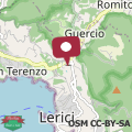 Mapa Souvenir Guest House Lerici