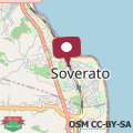 Map SoverHouse guest house a Soverato Marina