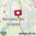 Karte Spacious Apartment in Bassano del Grappa with Terrace