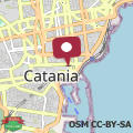 Map Spacious Apartment in Catania, terrace & city view