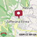 Map Spacious Apartment in Zafferana Etnea 65 m² with Private Garden