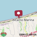 Map Spacious apartment with sea view in Alcamo, 180 m²