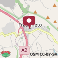 Karte Spacious house in Frascineto with mountain view 130 m²