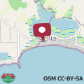 Mapa Spacious house with sea view in Pachino, capacity 9 pers.