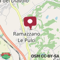 Map Spacious Villa in Ramazzano, Perugia with Private Pool