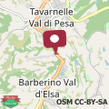 Mappa Spectacular Chianti View close San Gimignano