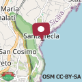 Map Splendida casa santa tecla