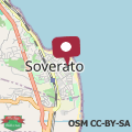 Map Splendido appartamento a Soverato fronte mare