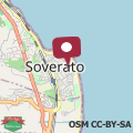 Map Splendido appartamento a Soverato fronte mare
