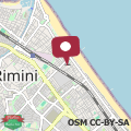 Karte Splendido appartamento Rimini Mare
